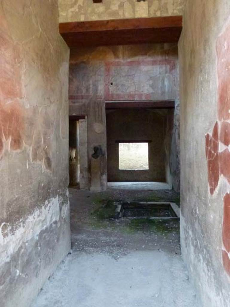 lll.16 Herculaneum, October 2012. Looking west to atrium from entrance corridor.
Photo courtesy of Michael Binns.